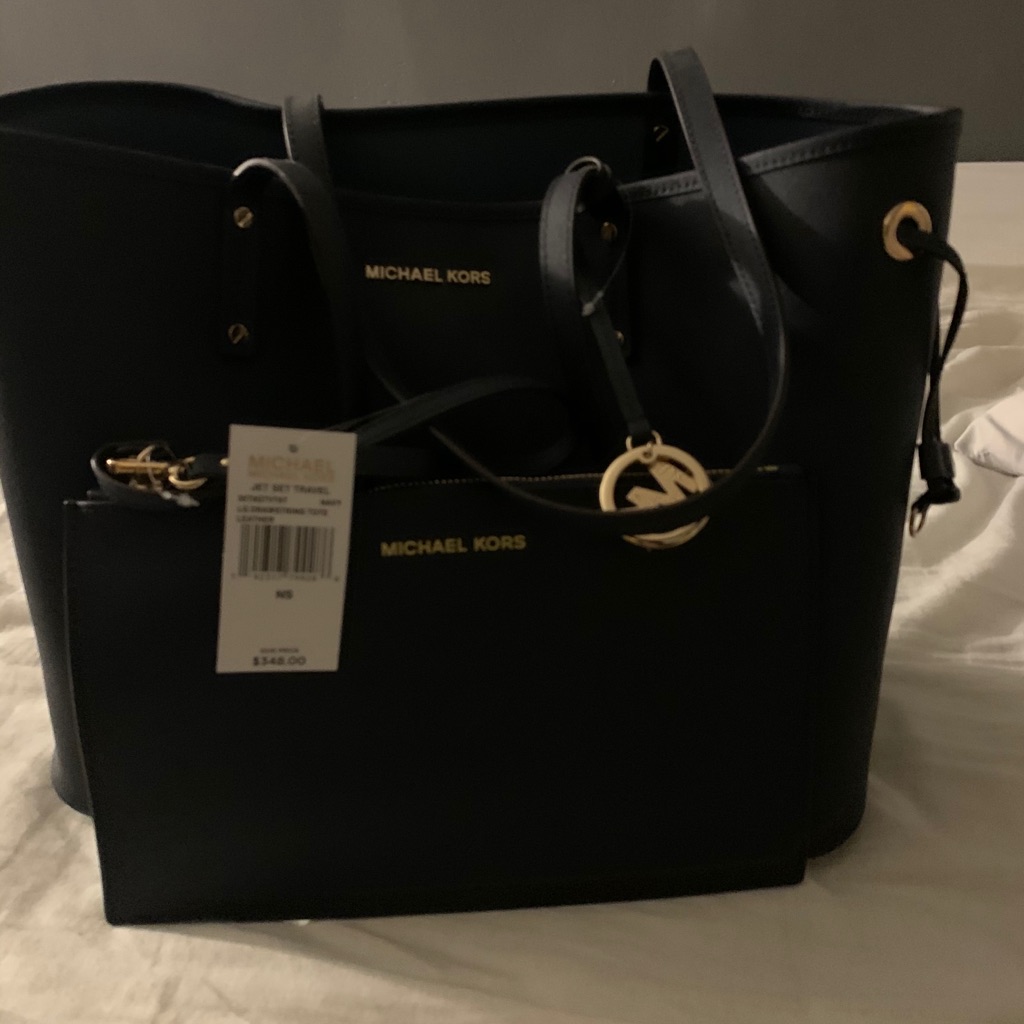 Michael Kors Nave Blue Tote